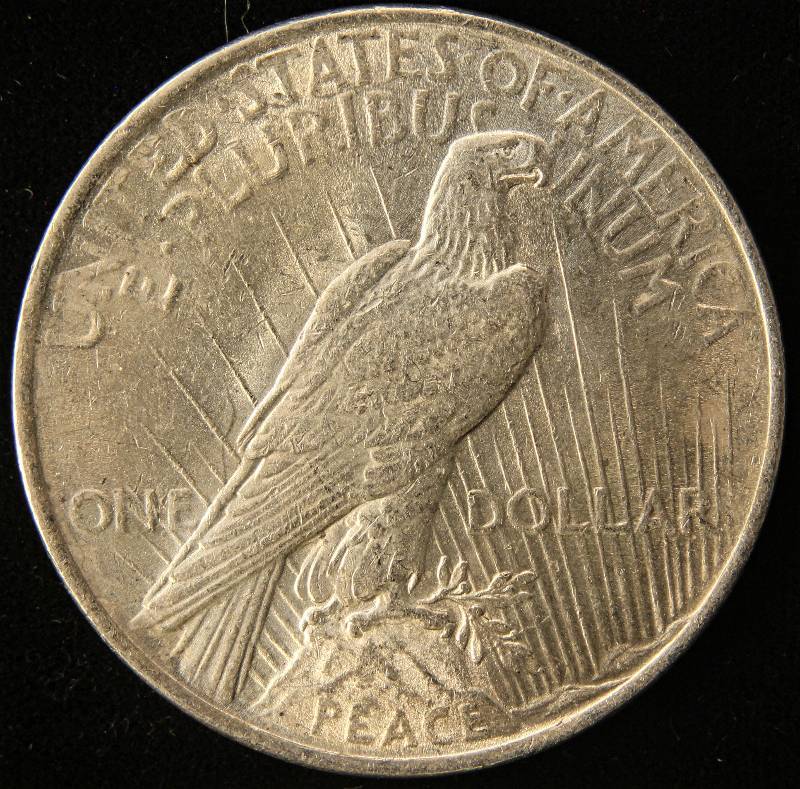 1922 PEACE SILVER DOLLAR UNC