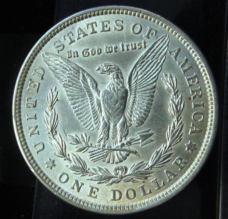 1921 MORGAN SILVER DOLLAR BU-UNC