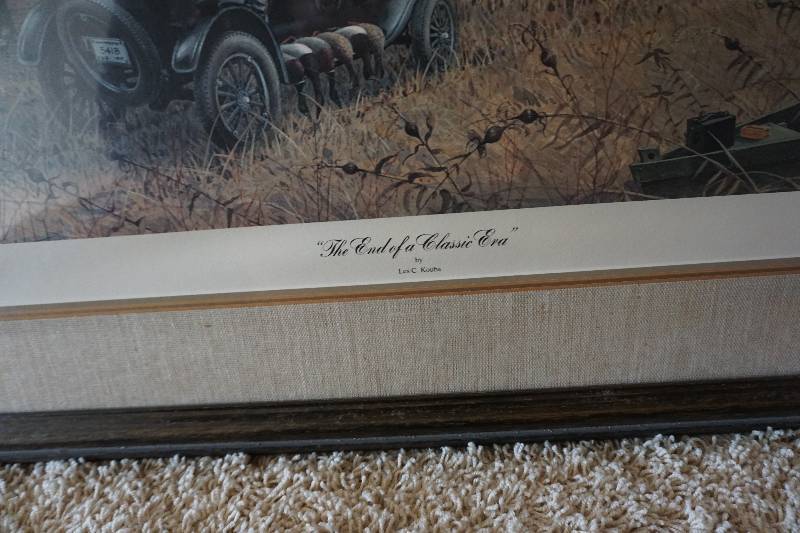 Les Kouba The End of a Classic Era Framed Print