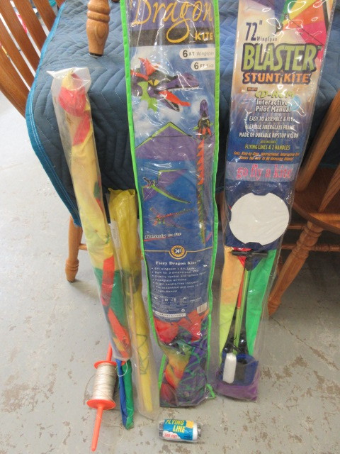 lot 721 image: KITES, KITES AND MORE KITES