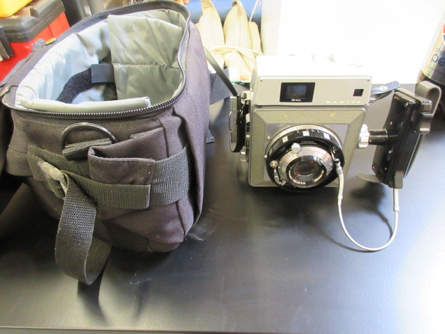 lot 753 image: MAMIYA SEKOR 150MM CAMERA WITH GRAFLEX FILM BACK