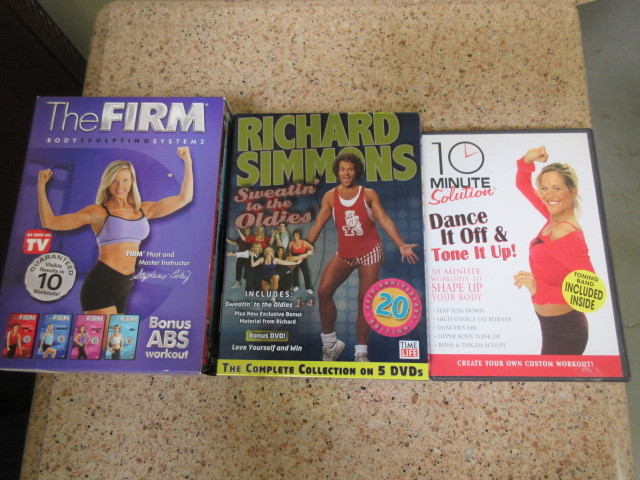 lot 761 image: EXERCISE DVDs