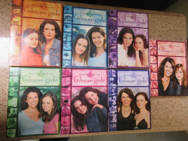 lot 763 image: DVD GILMORE GIRLS BOX SETS 1-7