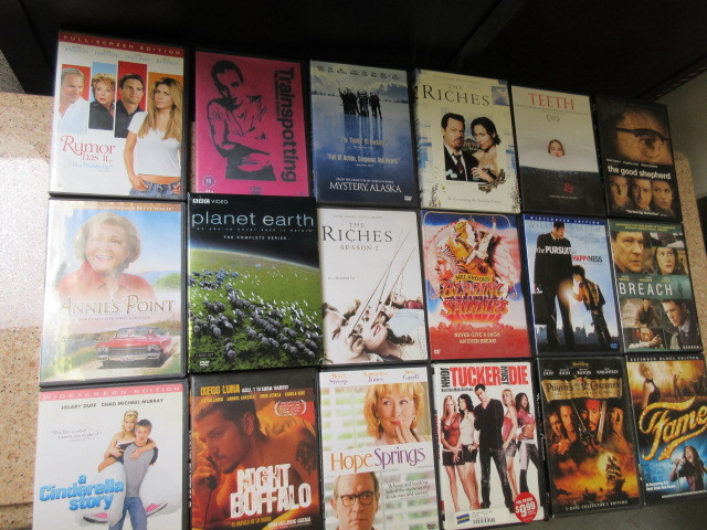 lot 764 image: 18 DVDS VARIOUS TITLES