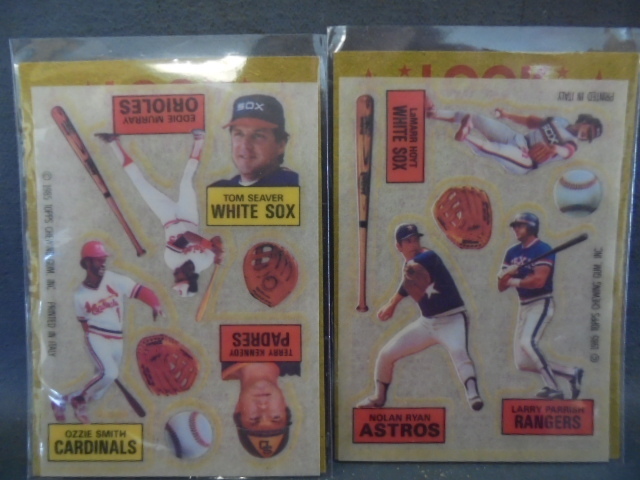 lot 5 image: Vintage Baseball Transfers