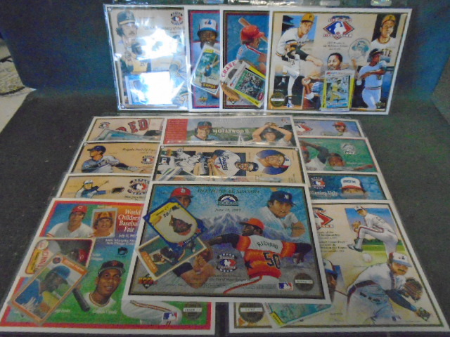 lot 66 image: 15 Baseball Collector Card wSerials & Corresponding Baseball Cards