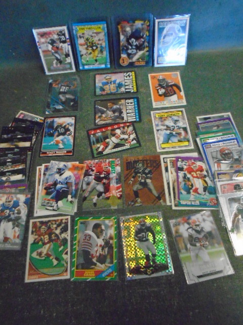 lot 77 image: 50 Star Running Back Football Cards w Rookies
