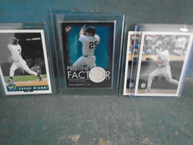 lot 83 image: Jason Giambi Baseball Cards