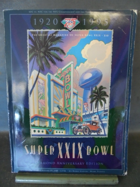 lot 61 image: Super Bowl XXIX Game Program