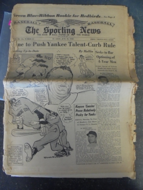lot 63 image: 1958 Edition The Sporting News