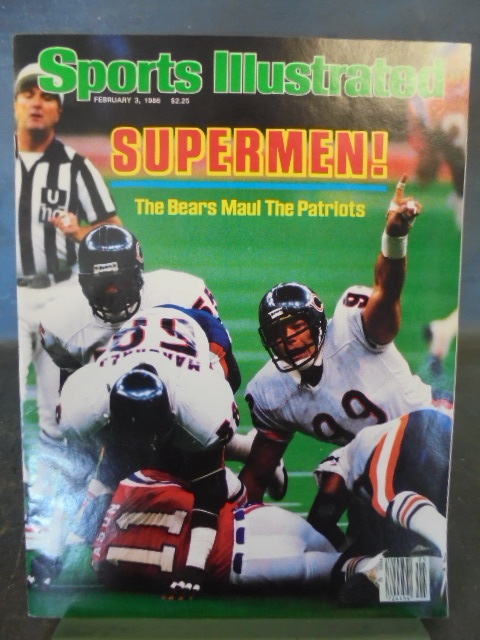 lot 64 image: Chicago Bears Super Bowl Win Sports Illustrated