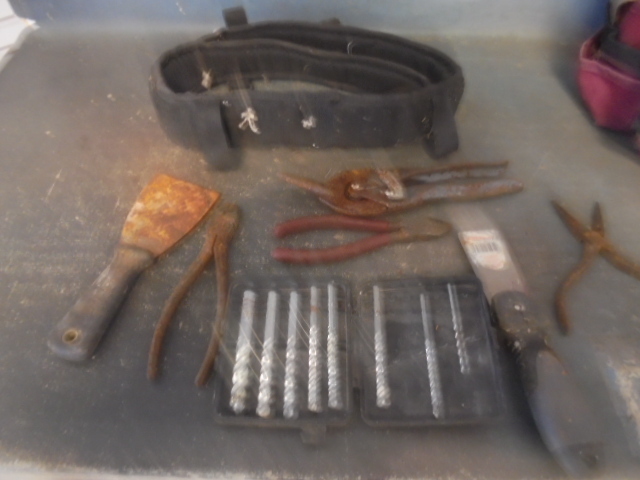 lot 30 image: Bucket Tool Caddy and Tools