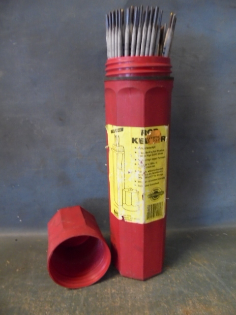 lot 62 image: Welding Rods and Case