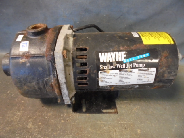 lot 72 image: Shallow Well Jet Pump