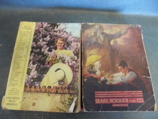 lot 166 image: Vintage Sears Roebuck and Co, Catalogs