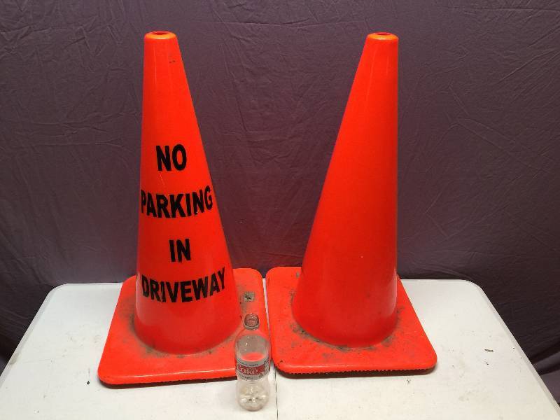 lot 48 image: Pair of Cones