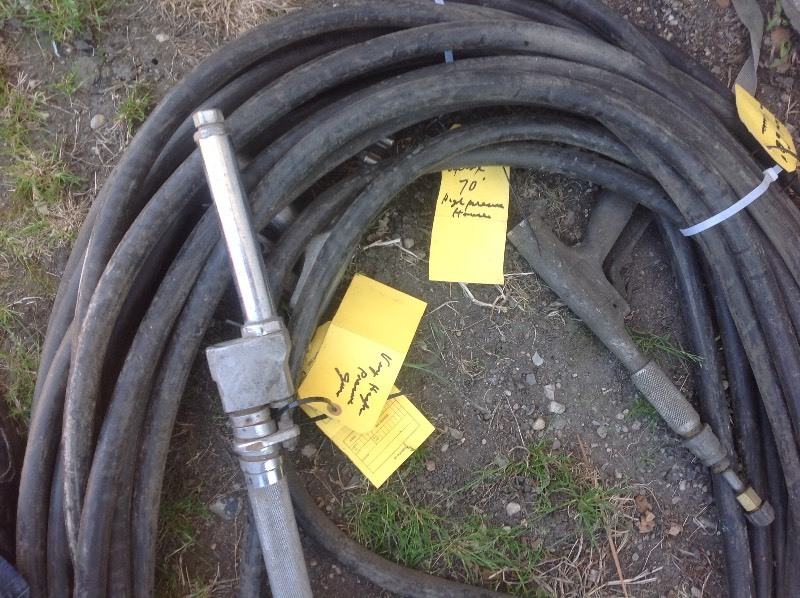 lot 70 image: High Pressure Hose and Attachments