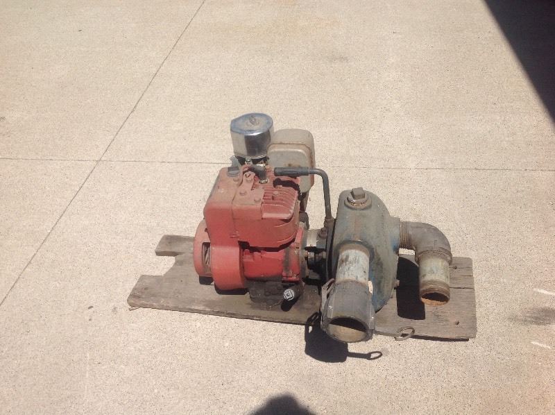 lot 73 image: Motor and Pump