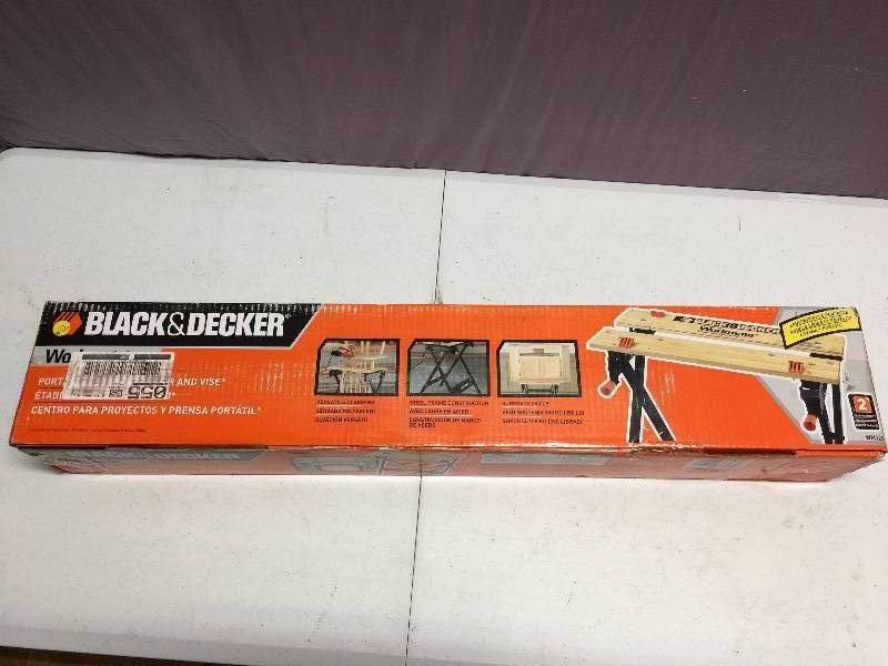 lot 75 image: New Black & Decker Workmate