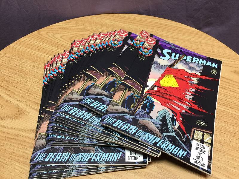lot 97 image: Superman Comic Books
