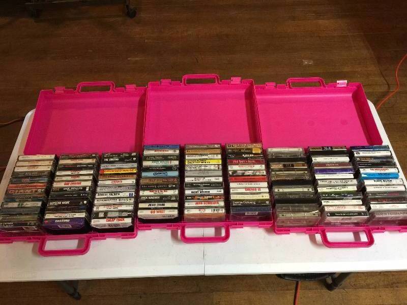 lot 98 image: 3 Cases of Cassette Tapes