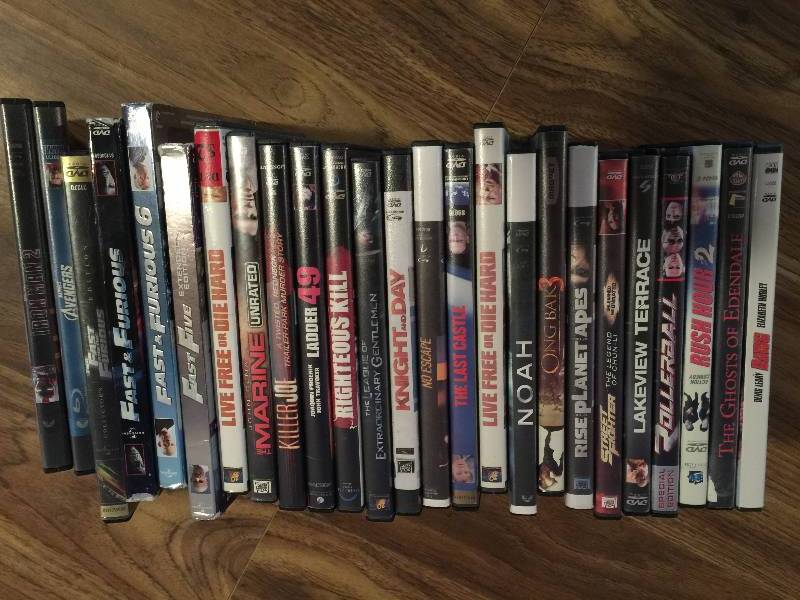 lot 102 image: 25 DVD Movies