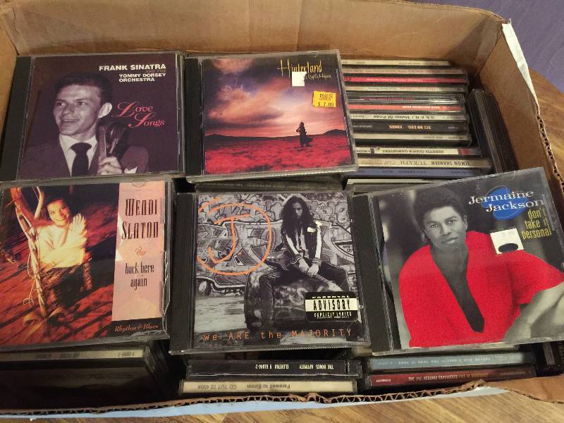 lot 106 image: Box of Music CDs