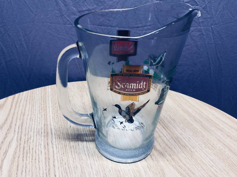 lot 120 image: Schmidt Beer Glass Pitcher