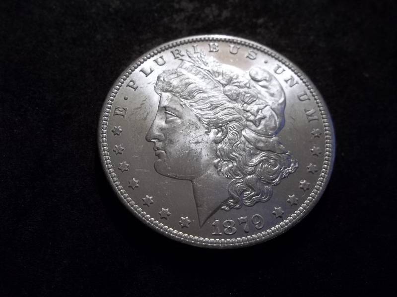 1879 S Reverse 79 Morgan Silver Dollar