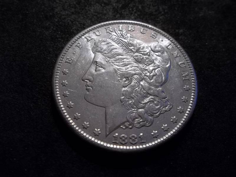 1881 S Morgan Silver Dollar