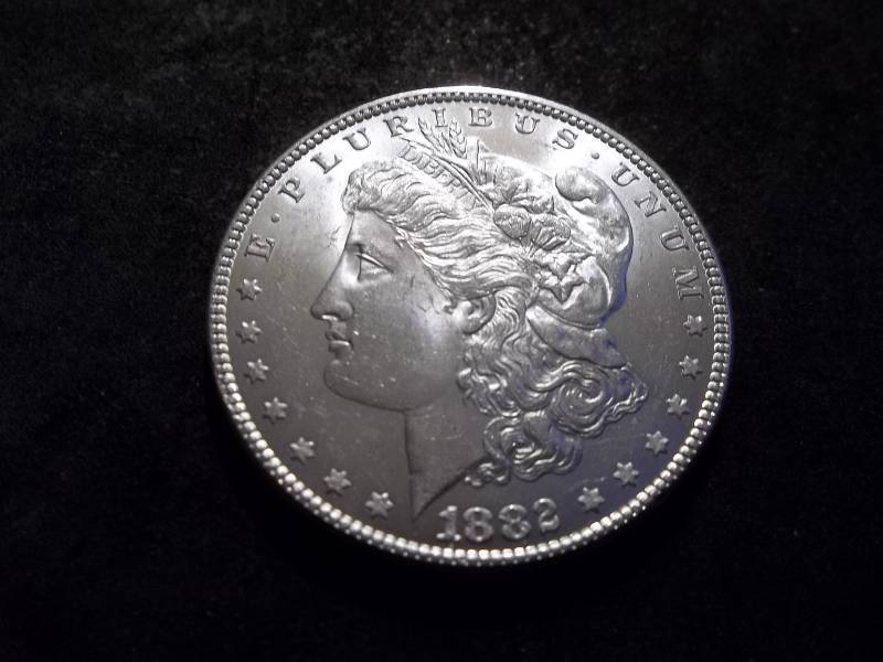 1882  Morgan Silver Dollar