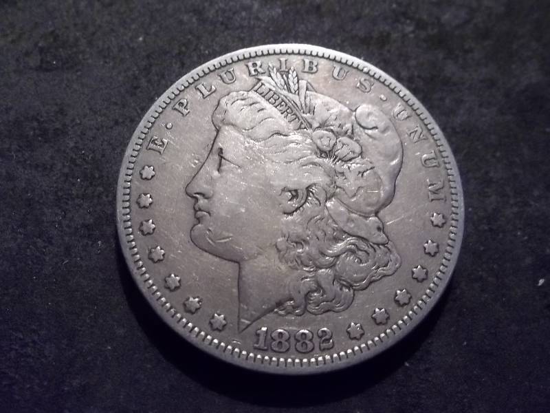 1882 S Morgan Silver Dollar