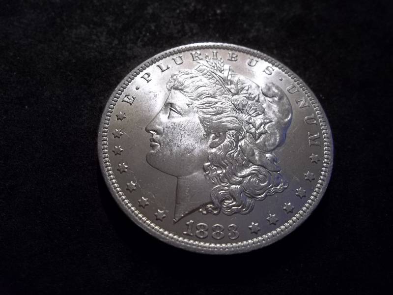 1883 O Morgan Silver Dollar