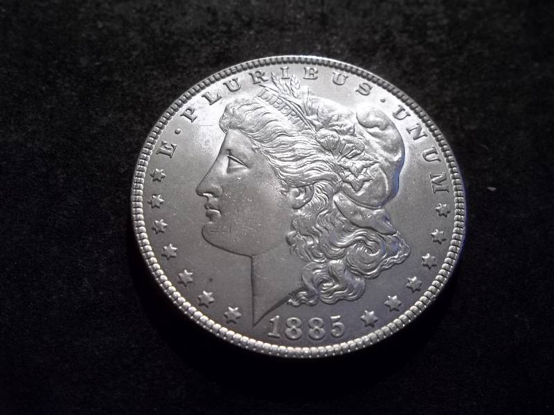 1885 Morgan Silver Dollar