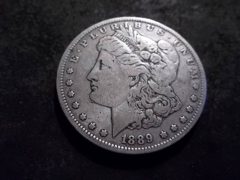 1889 O Morgan Silver Dollar