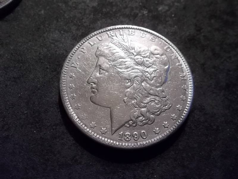 1890 Morgan Silver Dollar