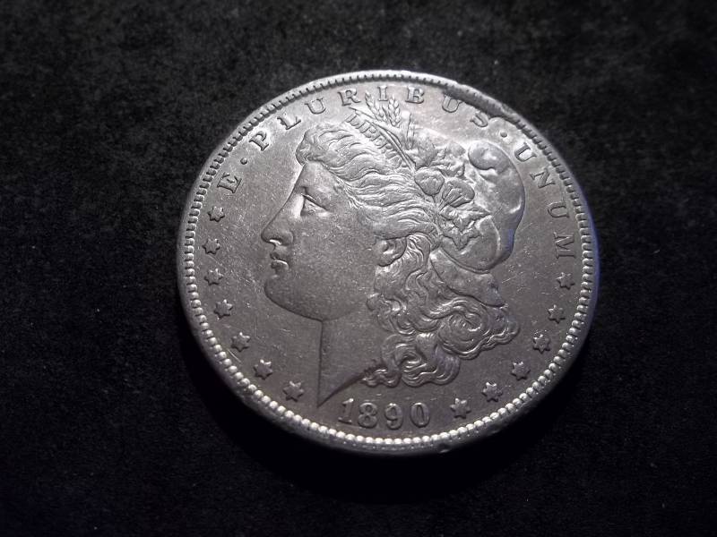 1890 S  Morgan Silver Dollar