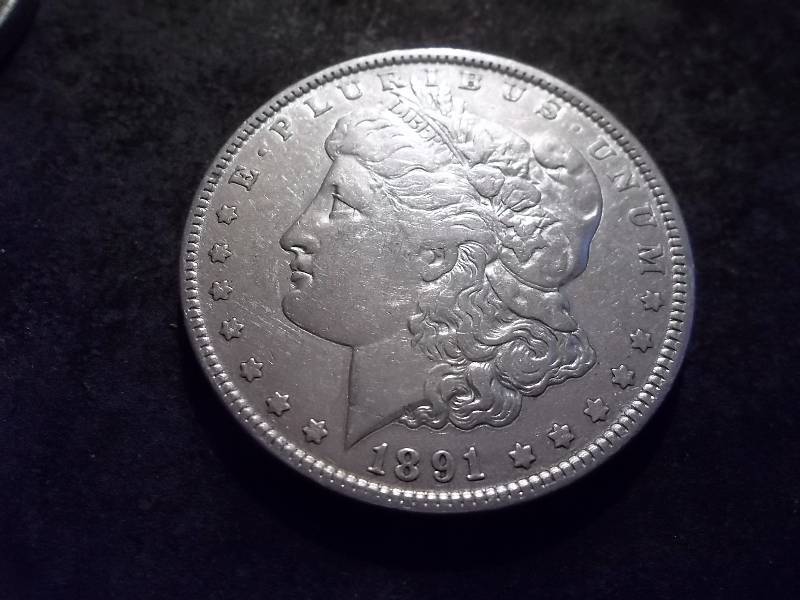 1891  Morgan Silver Dollar