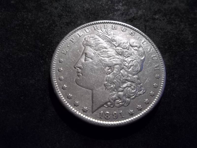 1891 S Morgan Silver Dollar