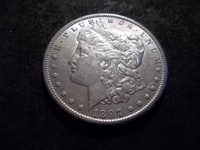 1897 S Morgan Silver Dollar