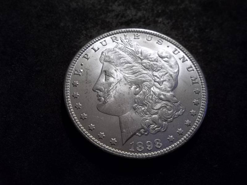 1898 O Morgan Silver Dollar