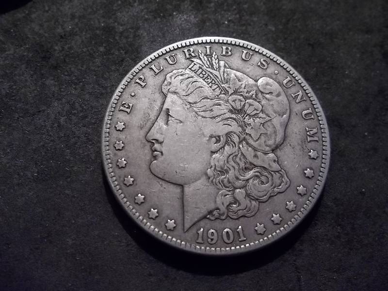 1901 O Morgan Silver Dollar