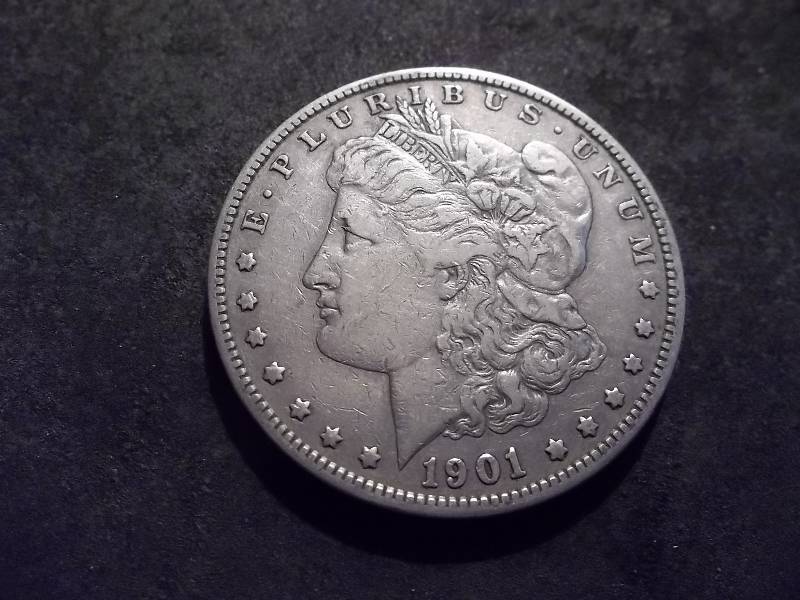 1901 S Morgan Silver Dollar