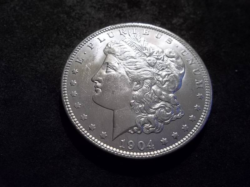 1904 O  Morgan Silver Dollar