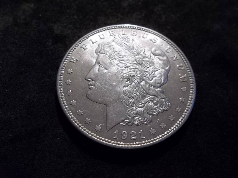 1921 D Morgan Silver Dollar