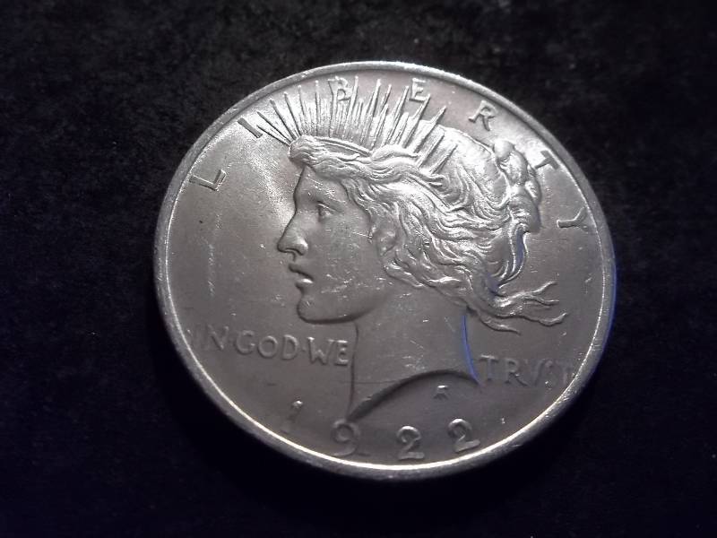 1922  Silver Peace Dollar