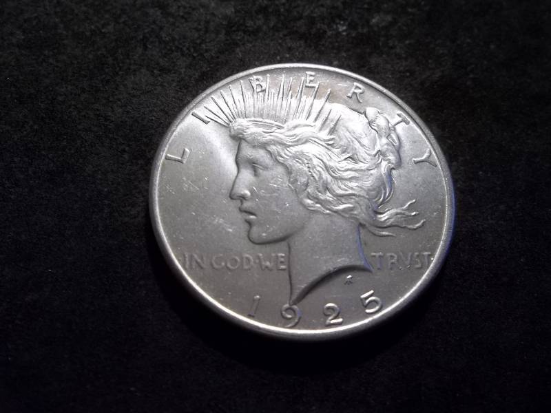 1925 Peace Silver Dollar