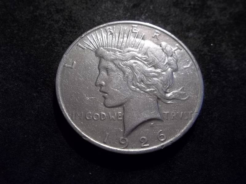 1926 D Silver Peace Dollar