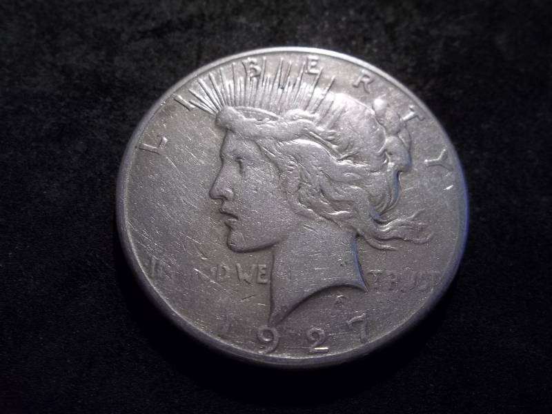 1927 S Peace Silver Dollar