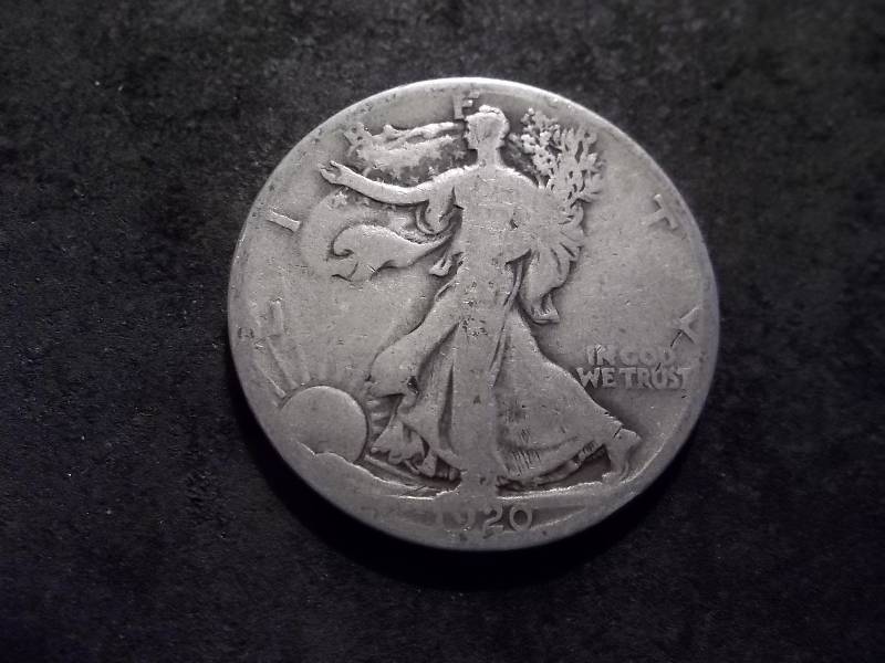 1920 D Walker Half Dollar